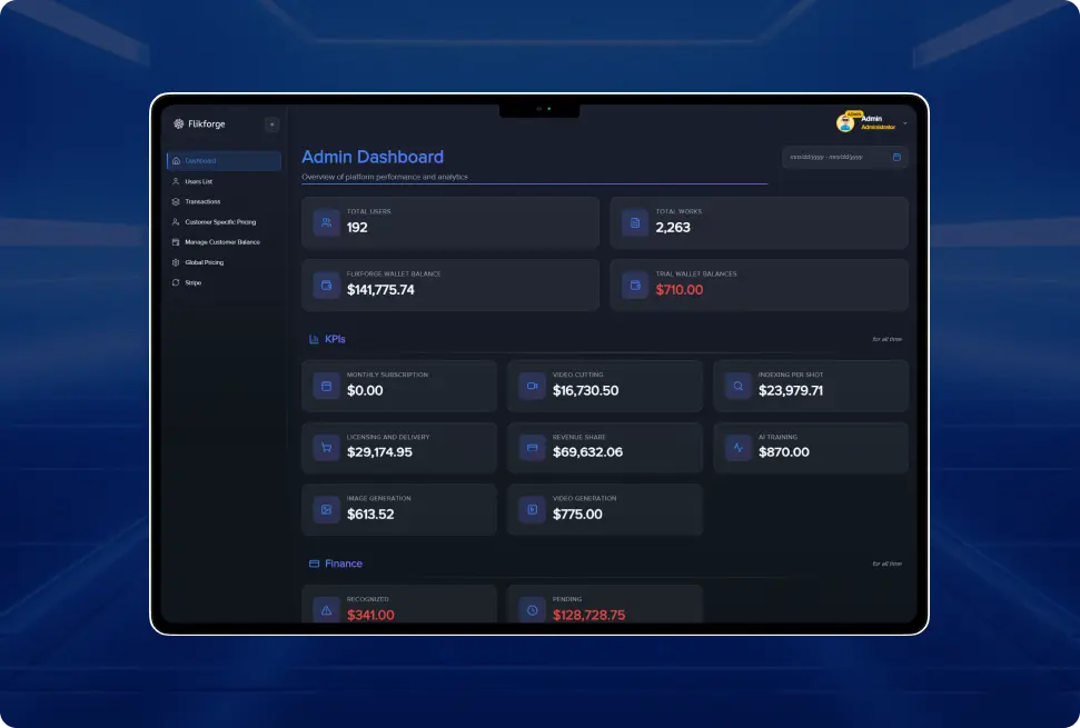 Full-Stack SaaS Platform